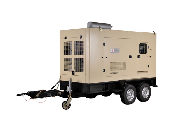 濰柴原裝移動(dòng)拖車(chē)發(fā)電機組150